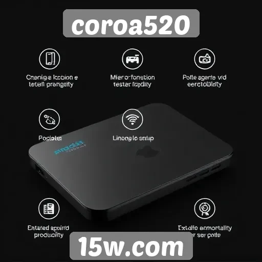 Principais recursos e funcionalidades do coroa520