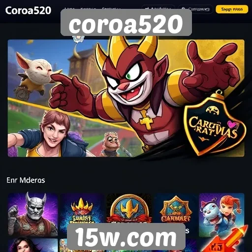 Características do site coroa520 na indústria de jogos